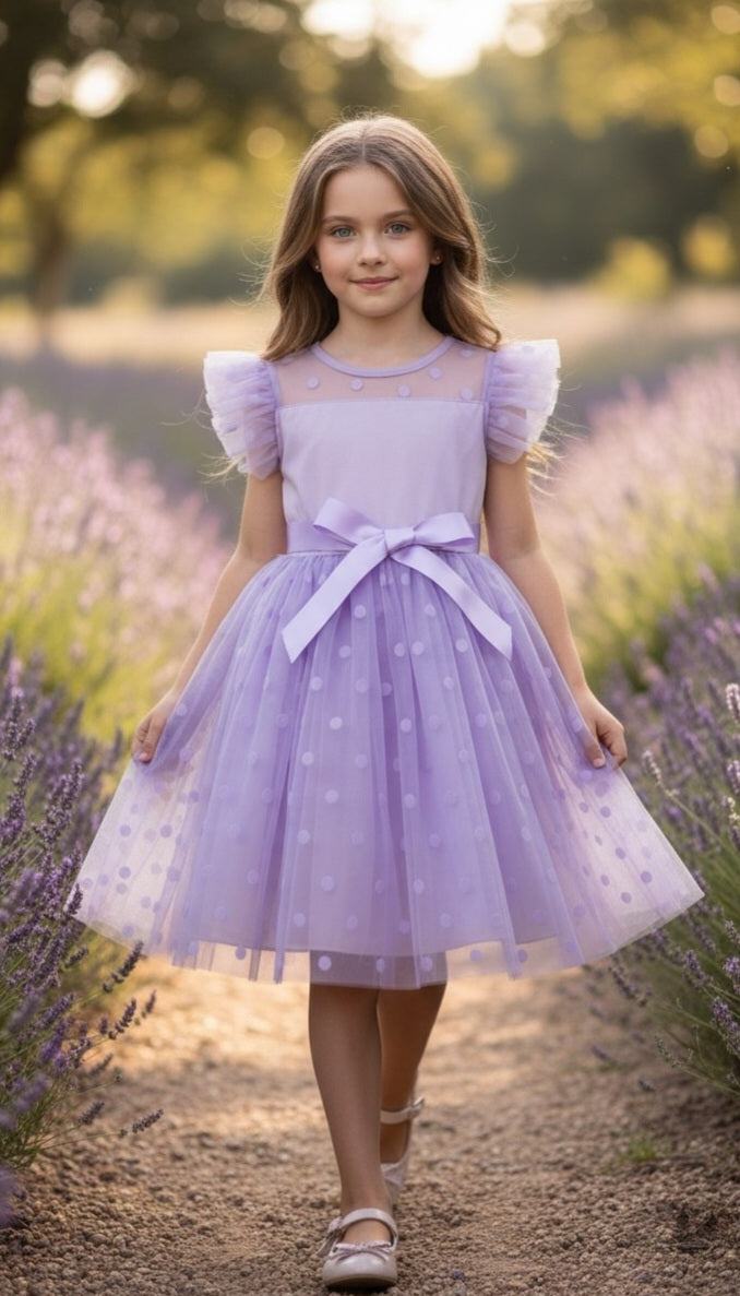 Lavender Party Dress