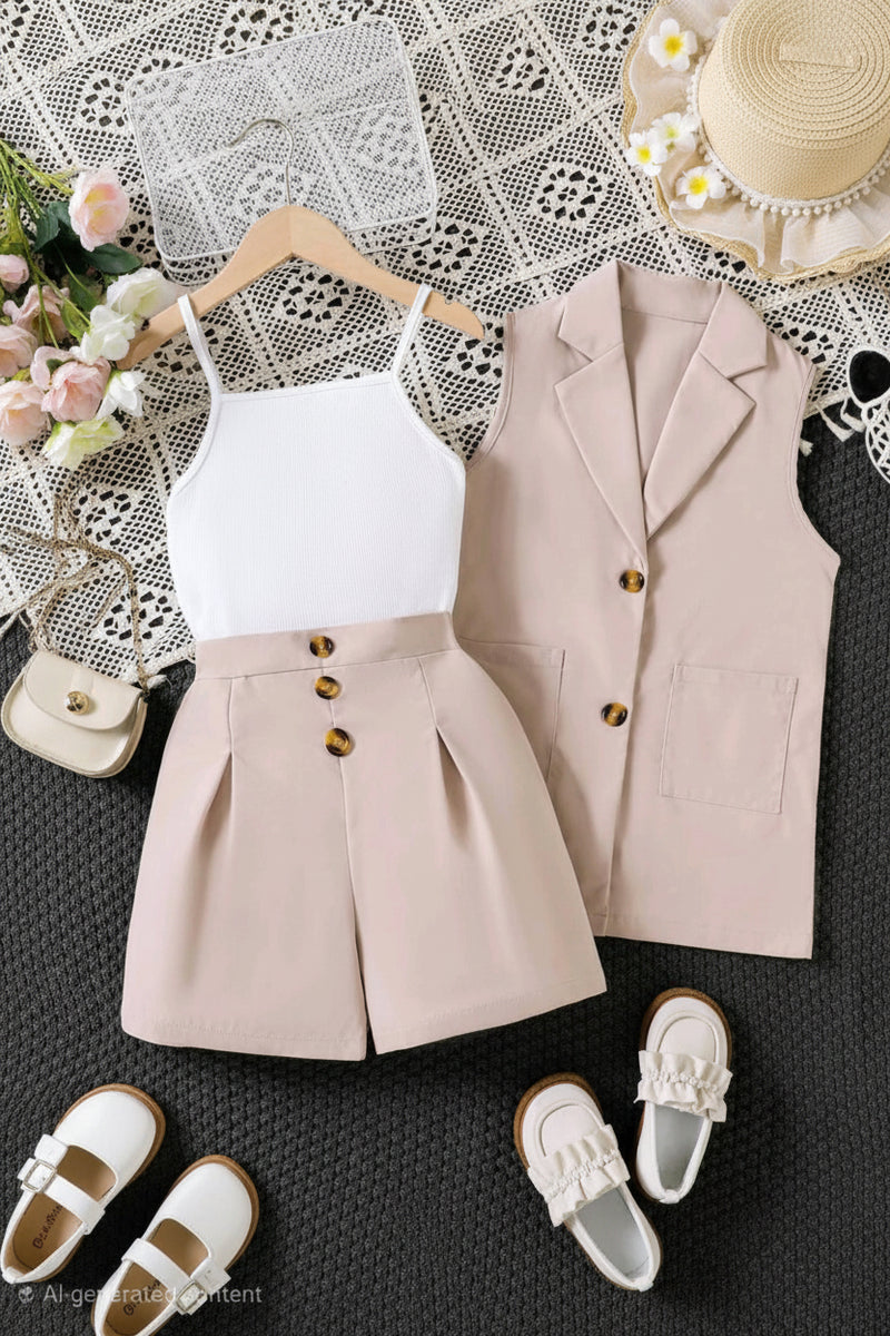 Beige Chic 3-Piece Set