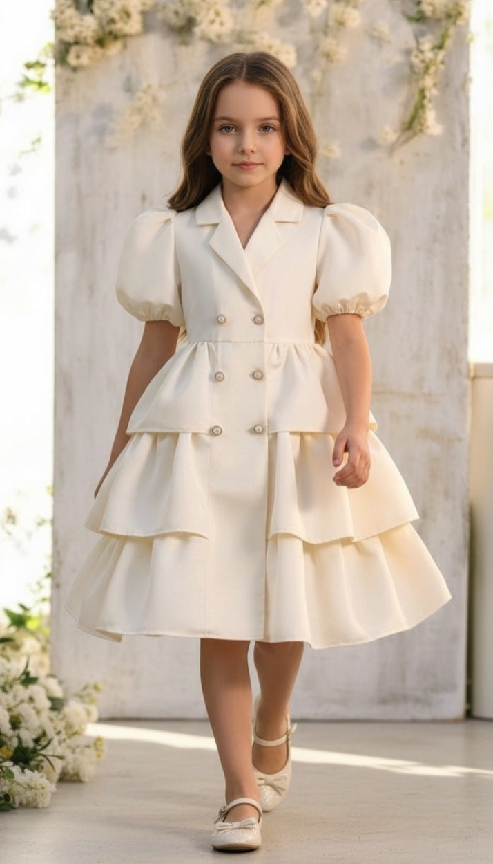 Elegant Ivory Dress