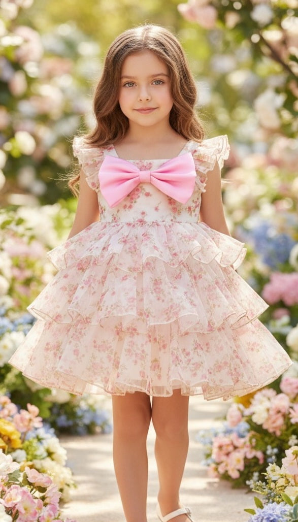 Blush Bloom Party Dress