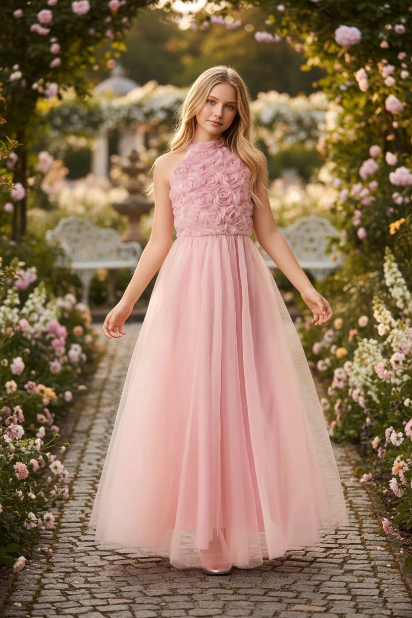 Blush Flower Dress