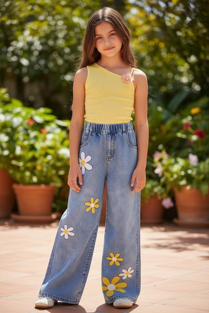 Daisy Denim Set 🌼