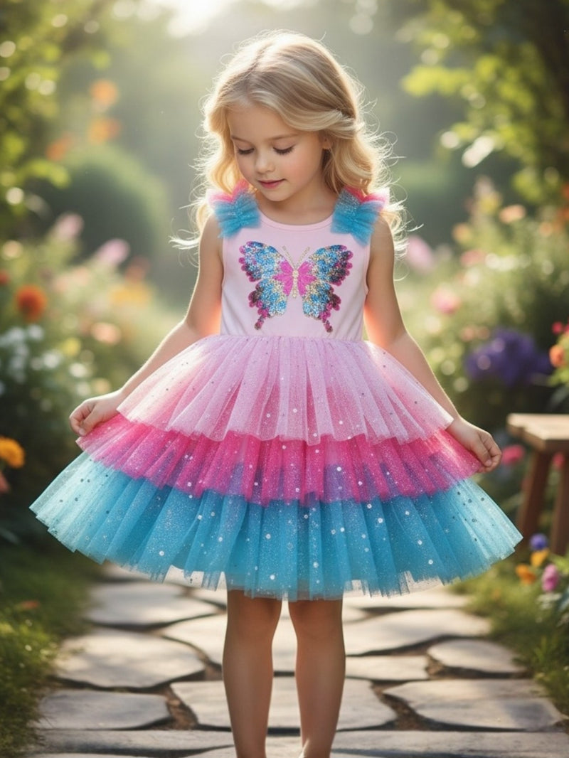 Butterfly Party Dress