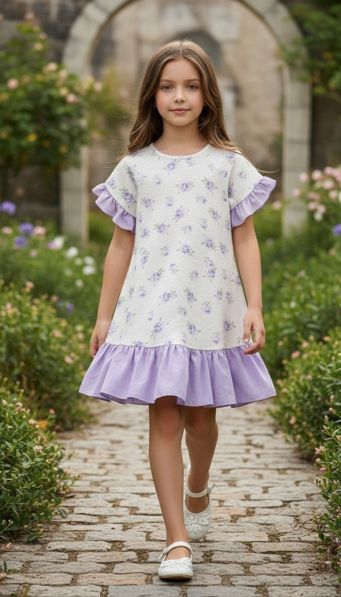 Lavender Blossom Dress