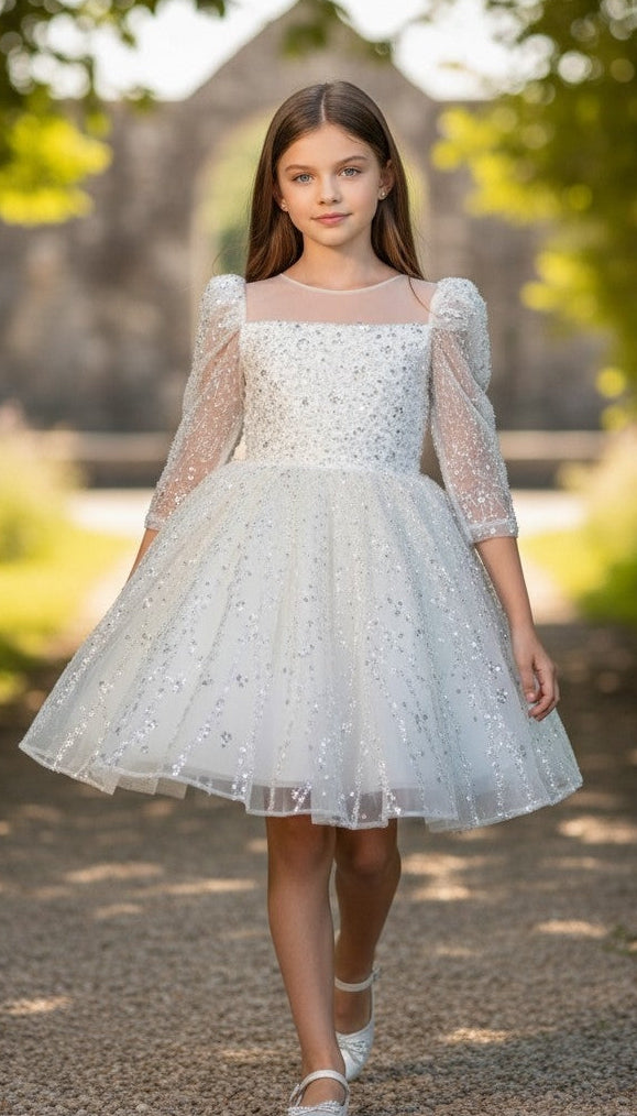 Sparkle Snow Princess Dress